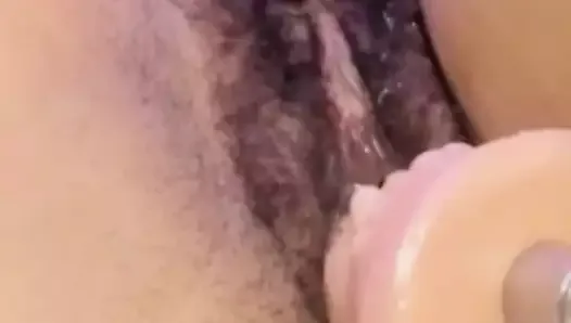 hairy tight pussy masturbation