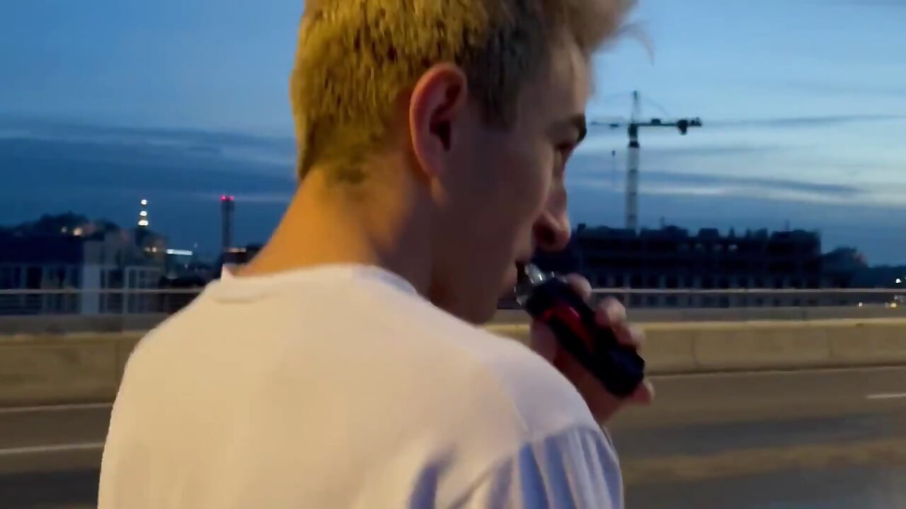 He Brought Home a Cute Friend with a Big Cock, Seduced Him for Sex, Fucked His Tight Asshole and Finished