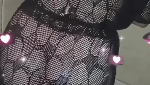 Ich dusche und wär mich