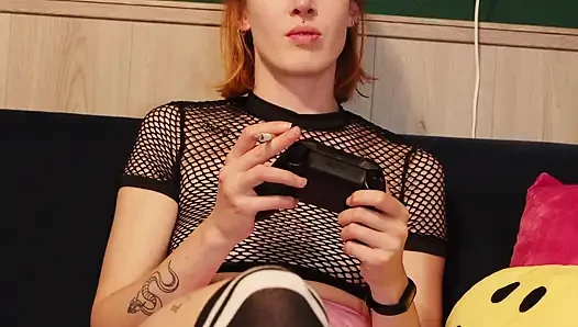 Intense Orgasm and Hard Fucked While Playing Palworld