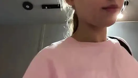 Public fucking in the gym Close up