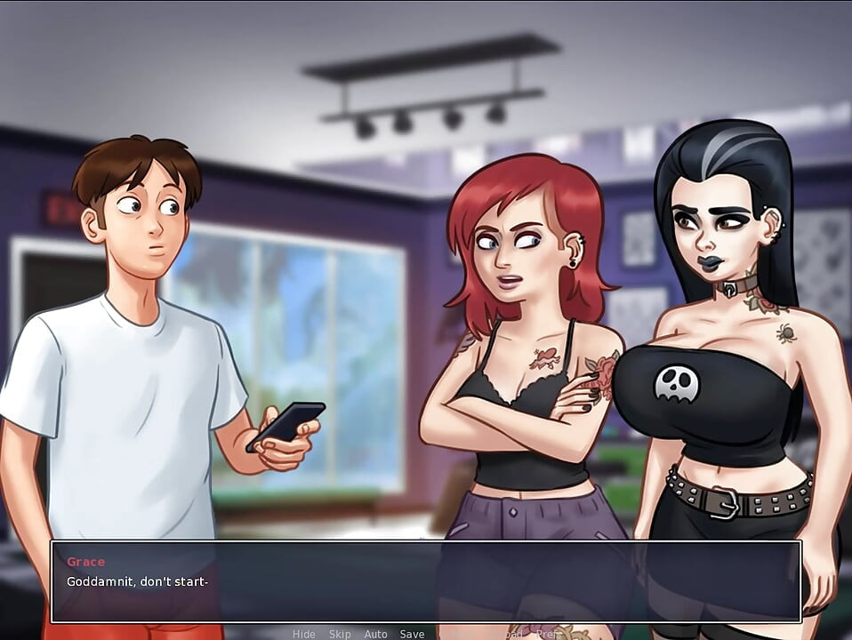 SUMMERTIME SAGA Part 319 - Tatto Project By MissKitty2K