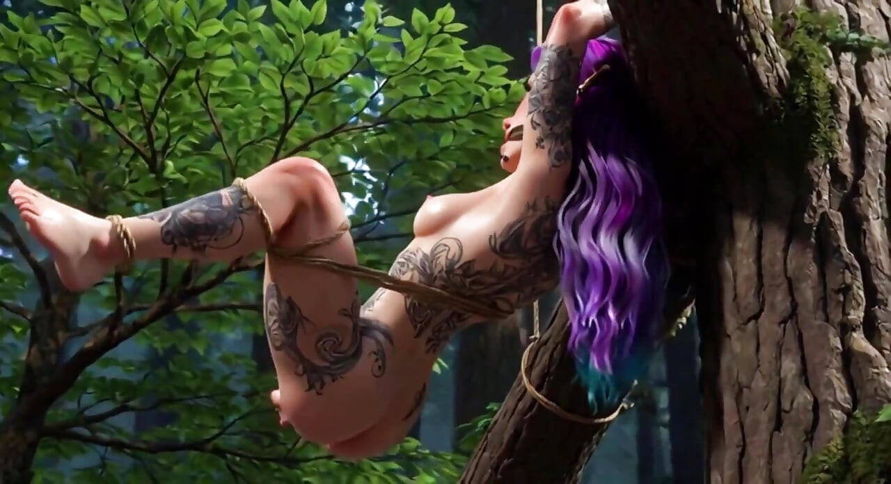 Horny Hairy Feminist in Bondage - Desperate for Cock to Cum