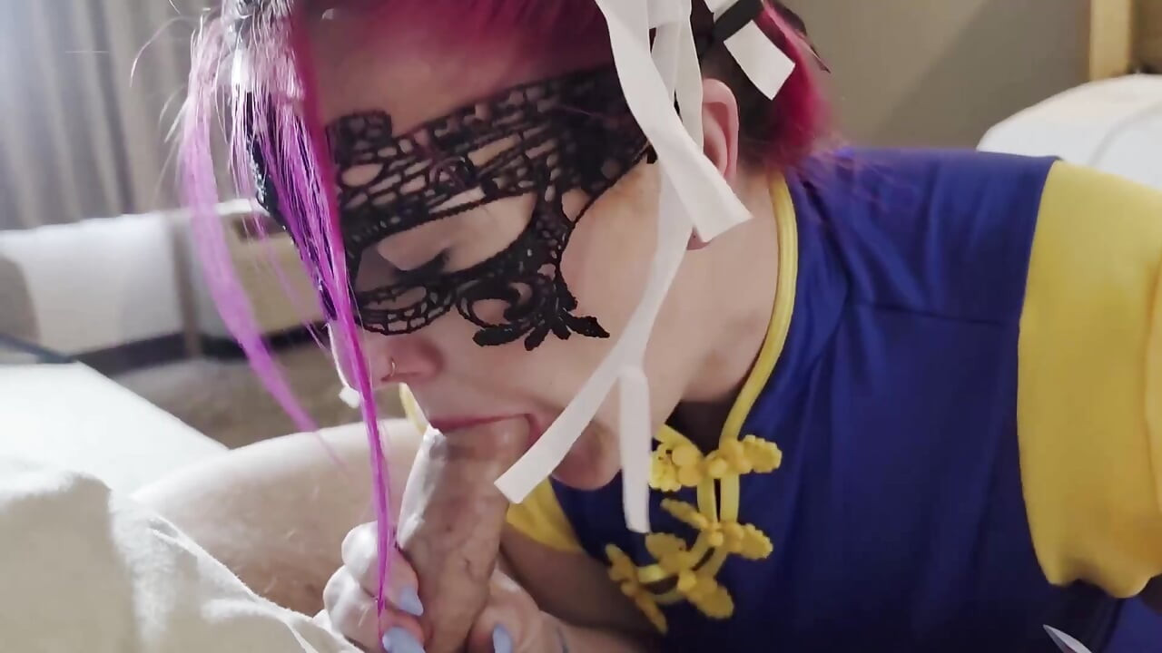 Косплей горячей жены Chun Li