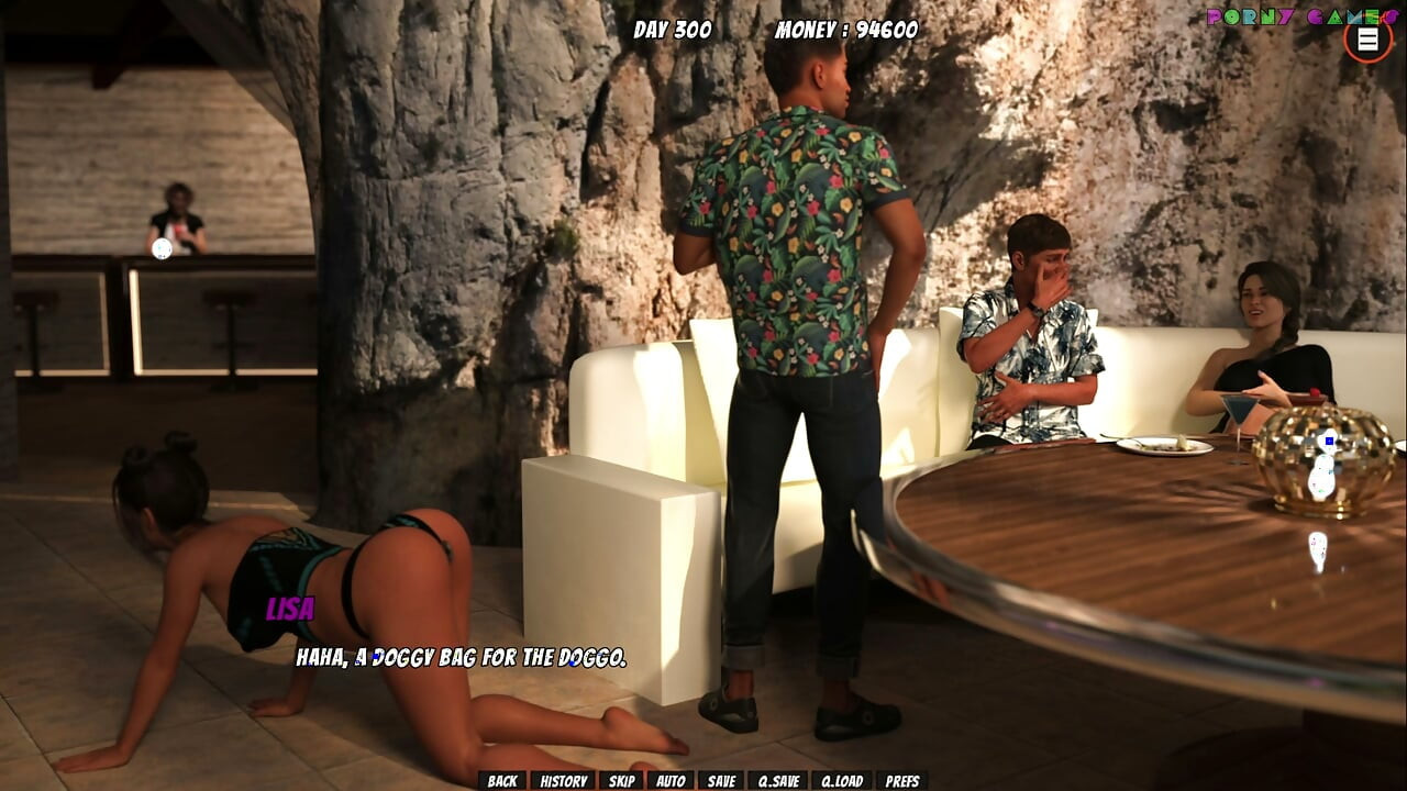 Lisa Total Investigation! by Dragofinder Studio - Diry Sex on the Beach, Cleaning a Buttplug with the Tongue 47