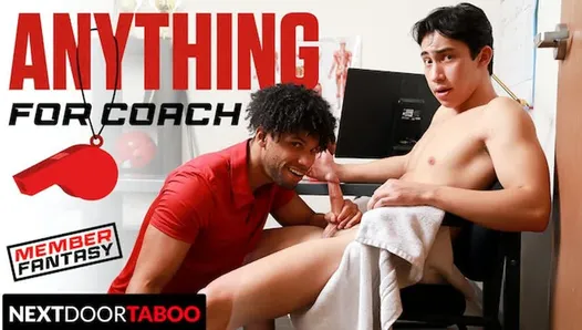 NextDoorTaboo - College Hunk Caught Jerking By BBC Coach & Railed