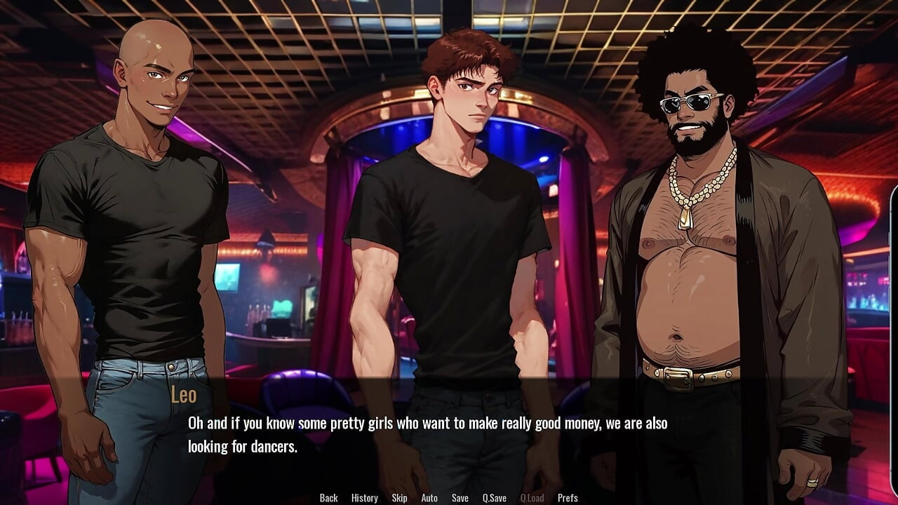 Une strip-teaseuse rousse sexy fait une danse du ventre - bienvenue dans le gameplay de Port Haven n° 4