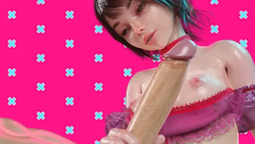 Branlette torride intense, essayez de ne pas jouir (porno hentai 3D) par Ruria Raw