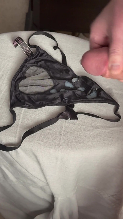 Cum on Wife’s Panties 10