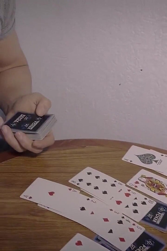 Samanta and Zeus Poker Table Sex Scene