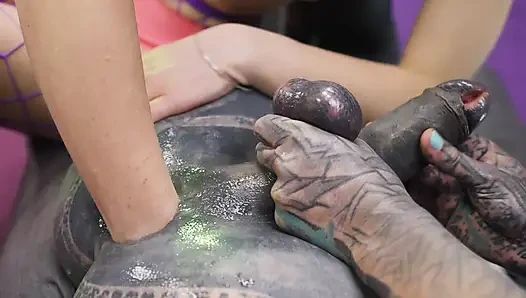 Sissy Boy Gets Anal Fisted Hard - Gaping, Prolapse and Cock Play