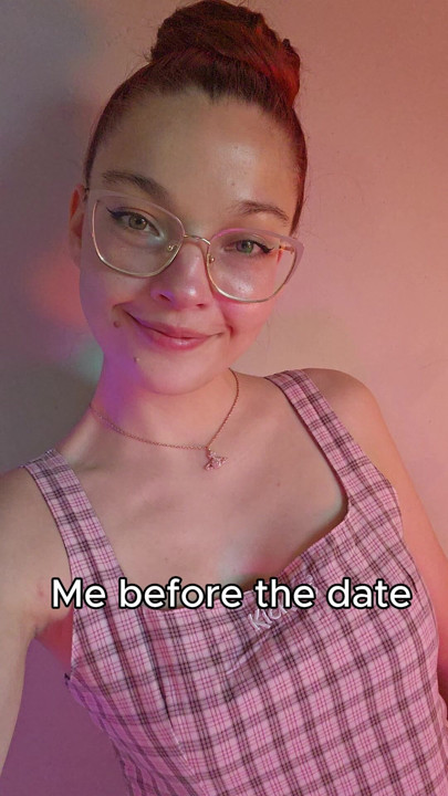 Me Before The Date vs An Hour Later - Sloppy Deepthroat - Redhead POV