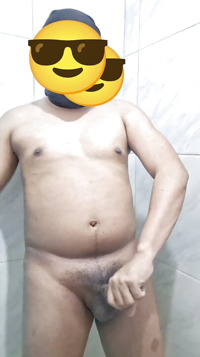 Masturbating My Big Fat Cock