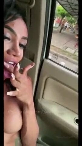Laura public blowjob