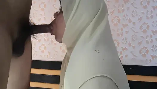 The teacher intended to teach the students the work, but in the end, the teacher gave up because the student's was too big.