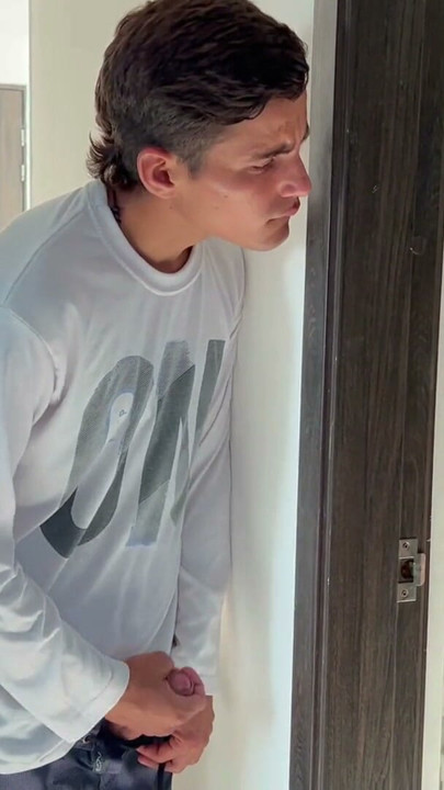 My neighbor watches me bathing while I leave the door open and ends up giving me the best fuck ever, and cums in my ass H.L | Clip 1