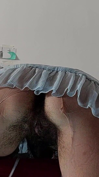 Memorable moment from "Hairy pussy wife, big ass, big tits. Sensual brunette pussy hair, big tits, big ass. Sexy latina"
