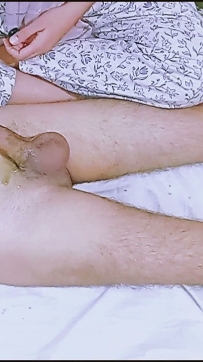 Indian Village Girl Handjob Fingering Big Cock Massage With Anal Fingering Boyfriend Viral MMS | Clip 1