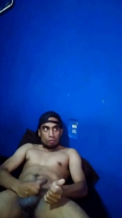 Home video of Mexican alone at home