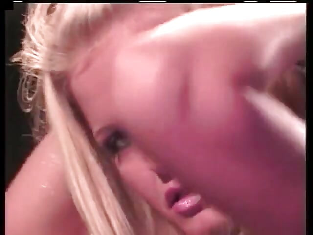 Curvy blonde stripper gets drilled by a client stud