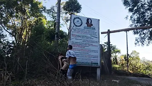 APP Driver Woman Stopped Outdoor Car To With Passenger!