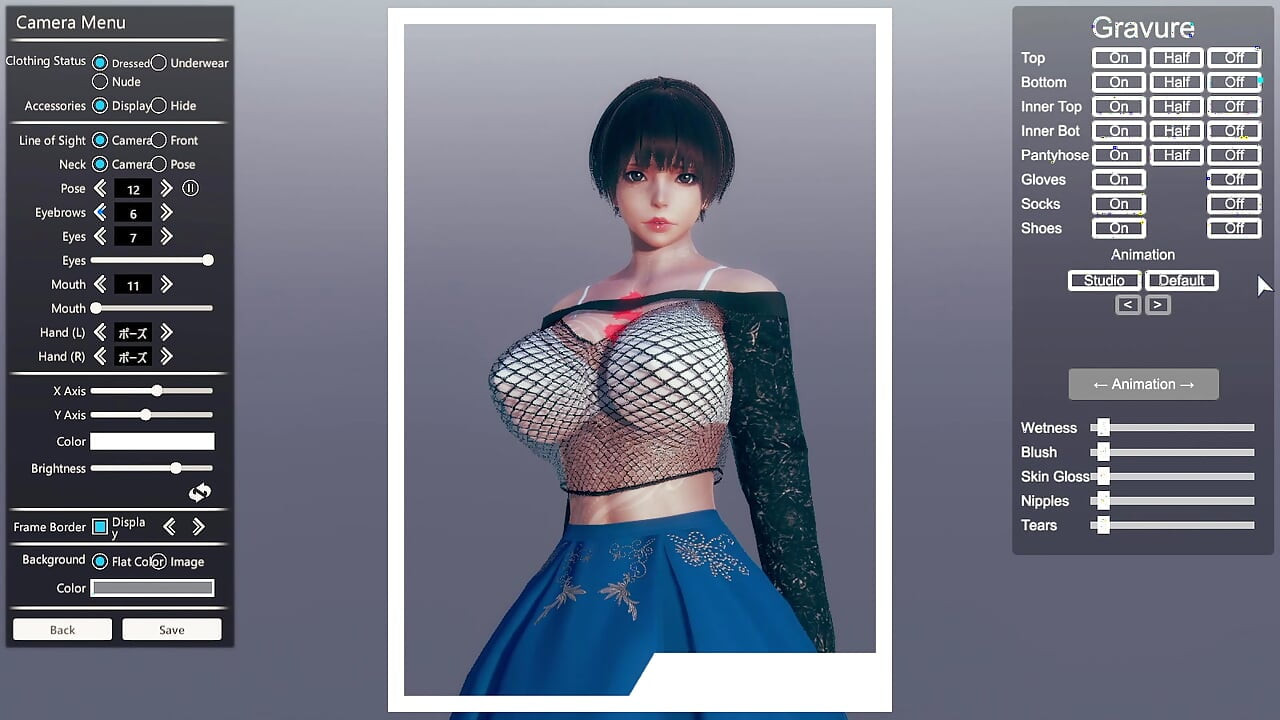 Honey select sexy character 3d making