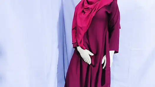 Pakistanlı tesettürlü Müslüman kadın sikişiyor