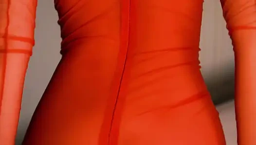 Üvey annem bana kırmızı bir hediyesi olduğunu söyledi. Amour Elite