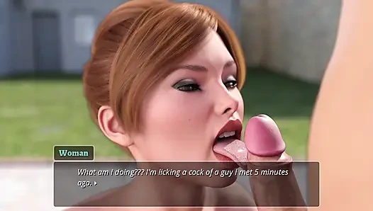 My Neighbourhood Milf Craves For My Big Throbbing Cock and Giving Mouthful Blowjob Becuase Of Her Celibately Aromantic Husband