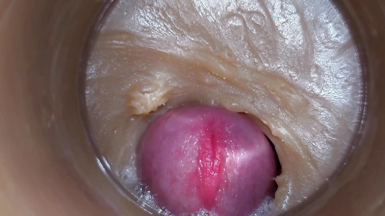 Asmr כוס עמוק נתפס מנת יתר שפיכה של זרע 4K