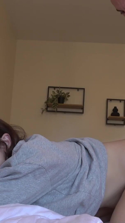 Deep creampie with my girl and her perfect body to get her pregnant | Clip 1