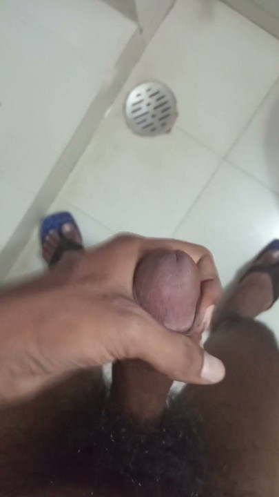 Sexy Jerking Off at Bathroom | Clip 1