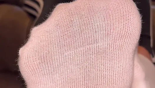 Sessiz Çorapla Azdırma - Ivys Feet - Ayak Sikişi