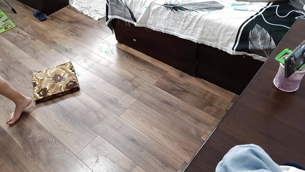 Sexy Wife Workout at Home Naked