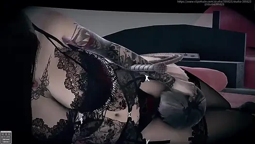 B042 Si Cantik Asia Paha Leher