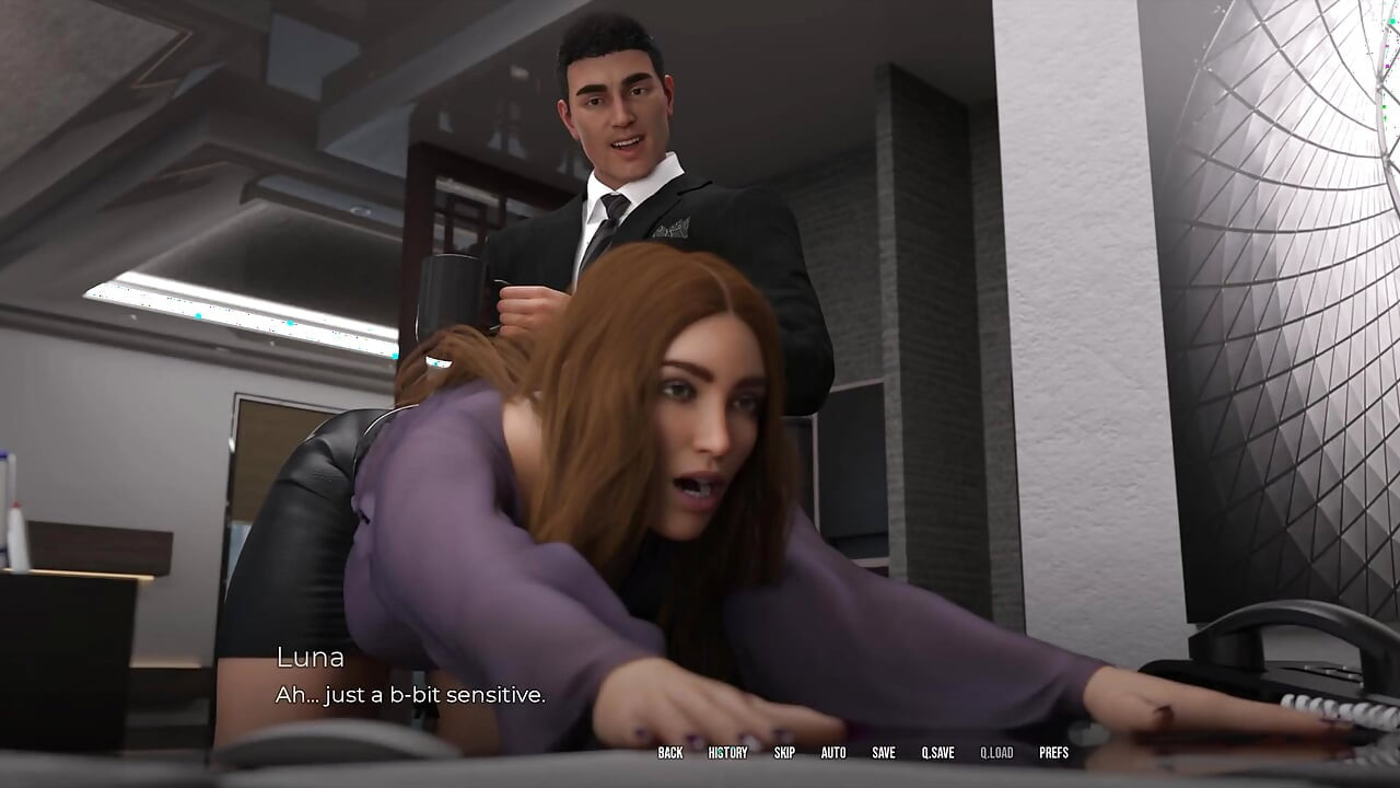 Hot Secretary Humiliated and Face Fucked by Big Cock Boss