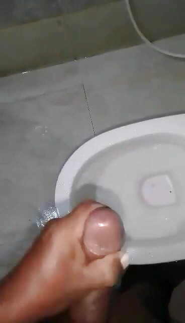 Desi boy bathroom