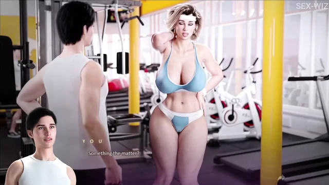 Apocalust: Hard Sex in the Gym (with My Stepmother) Beautiful Hot MILF Riding My Big Cock