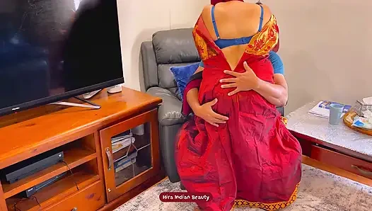 Saree Hijab Romance: Mouth Fucking Hot Wife, Missionary Pussy Fuck and Deep Intense Pounding