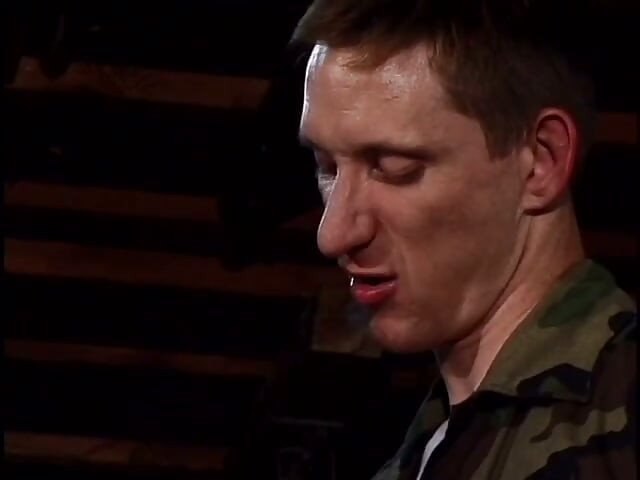 Soldiers in uniform are so horny that cannot help themselves and fuck