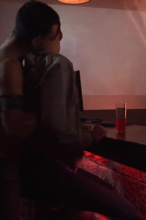 Fucking an Unsteady Boy in a Cafe