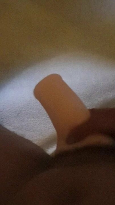Trying my new pocket pussy!