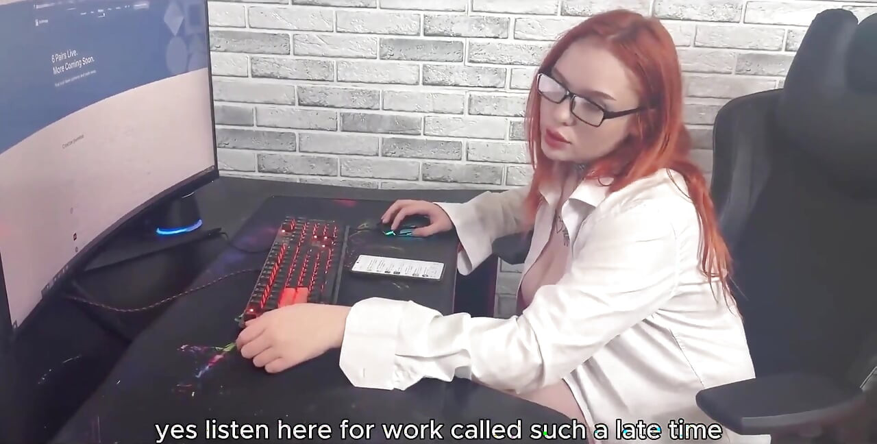 My Stepmother Woke Me up While She Was Working and Taught Me Trading. Sexy Work Atmosphere.:s1e26