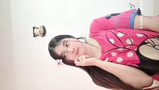 I watched her masturbate, then I approached her from behind and fucked her in the ass.