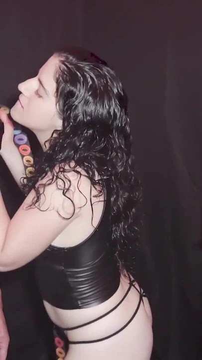 Stunning moment from "Training a New Domme - Two Femdoms Lovingly Punish a Sub - Cliff Media"