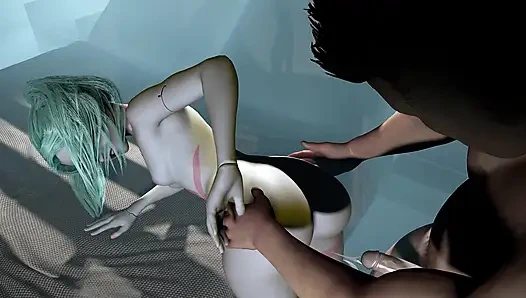 Getting Freaky with Rebecca Cyberpunk Edgerunners Parody