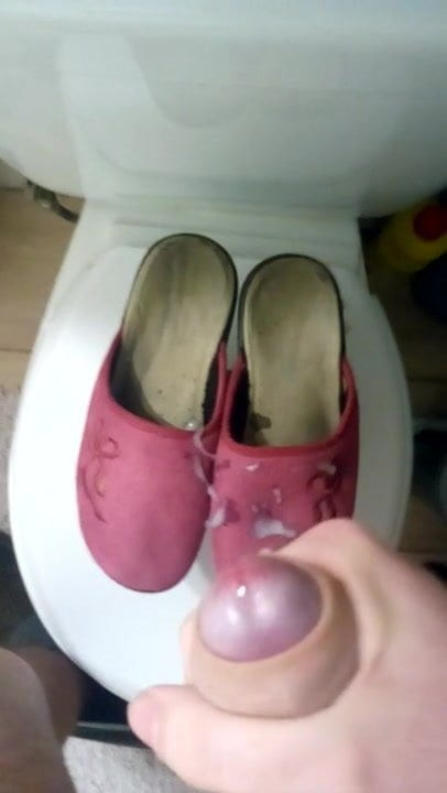 cum on my girlfriend shoes 25#