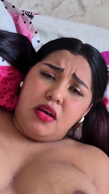 Must-see moment from "I record the neighbor brunette and then fuck her until I make the cum in her ass."