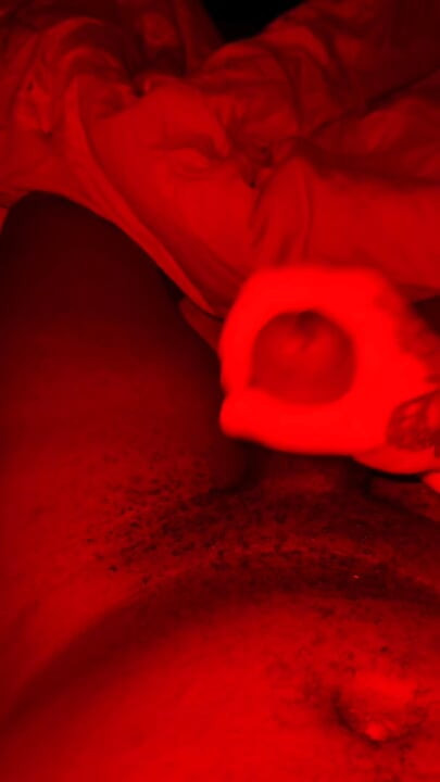 Stepsister plays with my bbc while we're home alone and I cum all over her tits