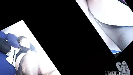 Chubby Asian Hijab School Girl Will Do Anything to Fix Her Grade - Minokiiko